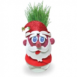Domnul Cap de Iarba Mos Craciun Bambinice BN033 BBJBN033_Rosu