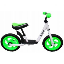 Bicicleta fara pedale cu suport pentru picioare R5 R-Sport - Verde EDEEDITSR1VERDE