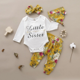 Compleu pentru fetite - Little sister (Marime Disponibila: 12-18 luni (Marimea 21 incaltaminte)) AD197218-H8