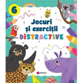 Jocuri si exercitii distractive 6 Editura Kreativ EK6562 BBJEK6562_Initiala