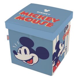 Taburet pentru depozitare jucarii Mickey BBXWD14433