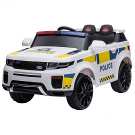 Masinuta electrica Chipolino Police SUV white HUBELJPOL02202WH