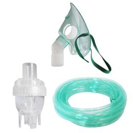 Kit accesorii pentru aparatele de nebulizare cu compresor  RedLine NB-6, cu  furtun 6 m si masca... BITkitnb6