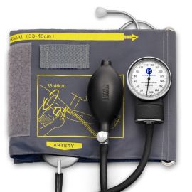 Tensiometru mecanic Little Doctor LD 60, stetoscop atasat, manseta 33-46 cm, manometru din metal BITld60