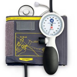 Tensiometru mecanic de brat Little Doctor LD 91, profesional, rezistent la socuri, stetoscop inclus BITld91
