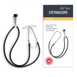 Stetoscop obstretical Little Doctor LD Prof IV, forma de clopot, 2 tuburi, lungime tub 56 cm,... BITLDPROFIV