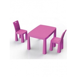 Set masa copii si scaune MyKids 0468/2 Roz MYK00081891