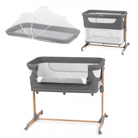 Co-sleeper Momi, Smart Bed 4 in 1 - Grey KRTLOZE00002