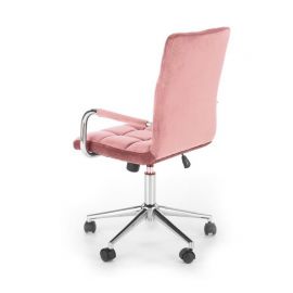 Scaun birou copii HM Gonzo 4 roz velvet DRM9820