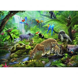 Puzzle Animale In Padurea Tropicala, 60 Piese ARTRVSPC05166