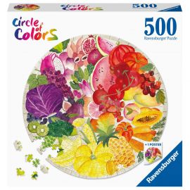 Puzzle Cerc Fructe Si Legume, 500 Piese ARTRVSPA17169