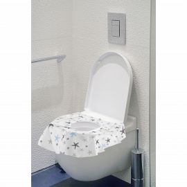 Set 10 protectii igienice de unica folosinta pentru colac toaleta BabyJem JEMbj_360