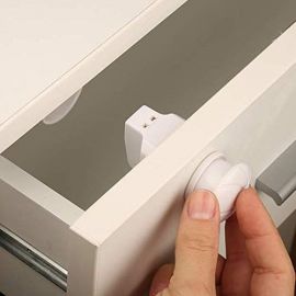 Set 3 sigurante magnetice pentru usi de dulapuri si sertare BabyJem JEMbj_632