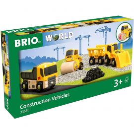 Brio - Set 3 Vehicule De Constructii ARTBRIO33658