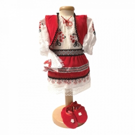 Costum botez traditional, fetite, Denikos® 688 NIK4934