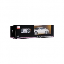 MASINA CU TELECOMANDA BENTLEY CONTINENTAL GT ALB CU SCARA 1 LA 24 VIVRas48600_Alb