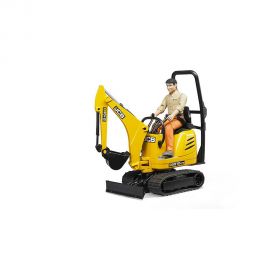 Bruder - Micro Excavator Jcb 8010 Cts Si Muncitor ARTBR62002