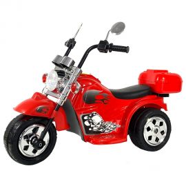 Motocicleta electrica Chipolino Chopper red HUBELMCH0212RE