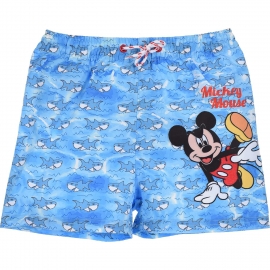 Pantaloni scurti baie baieti Mickey SunCity ET1797 BBJET1797_Albastru Deschis_3 ani (98 cm)