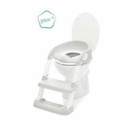 Scara cu reductor WC moale, 12 luni+, grey white  Fillikid KRSBST021