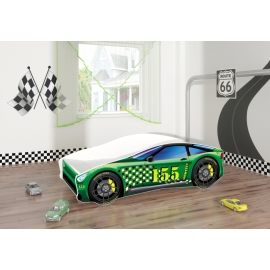 Pat Tineret MyKids Race Car 04 Green-160x80 MYK00070445