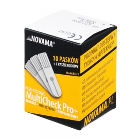 Teste de colesterol pentru Novama MultiCheck Pro+, BK-C2, 10 teste/ cutie BITmulticheckcolesterol10