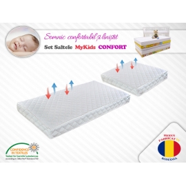 Set saltele MyKids Cocos Confort II 120x70x10 (cm) + 50x70x10 (cm) MYK00008246