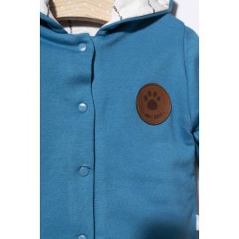 Jacheta cu urechiuse pentru copii Dogs, Tongs baby (Culoare: Albastru, Marime: 12-18 Luni) JEMtgs_2908_1