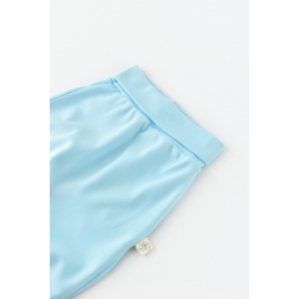 Pantaloni Bebe Unisex din bumbac organic Bleu (Marime: 6-9 luni) JEMBC-CSY5626-12