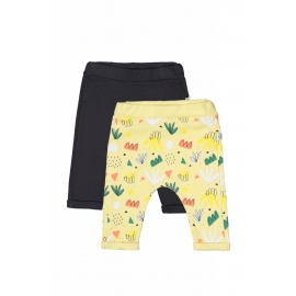 Set de 2 perechi de pantaloni Frunze pentru bebelusi, Tongs baby (Culoare: Roz, Marime: 9-12 luni) JEMtgs_3190_8