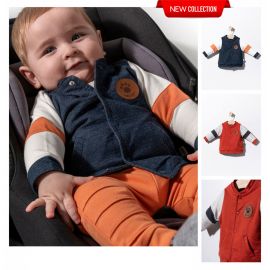 Jacheta pentru copii Dogs, Tongs baby (Culoare: Albastru, Marime: 9-12 luni) JEMtgs_2909_4