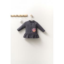 Jacheta subtire pentru copii Monster, Tongs baby (Culoare: Roz inchis, Marime: 6-9 luni) JEMtgs_4419-8