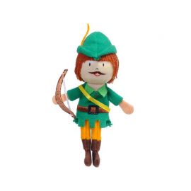 Marioneta deget Robin Hood pentru teatru papusi, finger-puppet, 3 ani+, Fiesta KDGG-1022