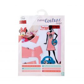 Set de croitorie hainute pentru papusi Couture Disney Twiggy Minnie, Dress Your Doll KDGPN-0168801