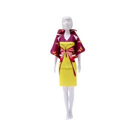 Set de croitorie hainute pentru papusi Couture Dolly Butterfly, Dress Your Doll KDGPN-0164622