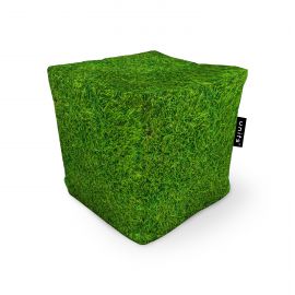 Fotoliu Units Puf Bean Bag tip cub, impermeabil, iarba verde BEANUNB-CU-045-035