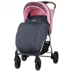 Carucior sport Chipolino Mixie blush cu husa picioare HUBLKMXF2204BH