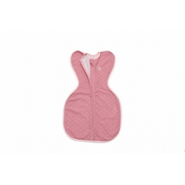 Set 2 saci de dormit swaddle “First Sleep” Sweet Star & Blush Pink, pentru nou nascuti KDE2FSSSBP00