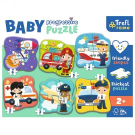 PUZZLE TREFL PRIMO BABY PROGRESSIVE VEHICULELE PROFESIONALE VIV44001