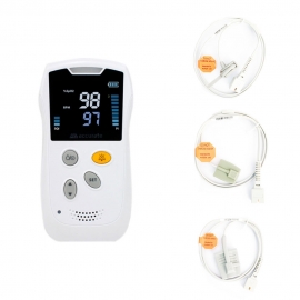 Pulsoximetru portabil Accurate HS10A, senzor neonatal, senzor pediatric, senzor adulti, display... BITHS10A