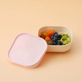 Bol pentru hrana bebelusi Miniware Snack Bowl, 100% din materiale naturale biodegradabile, Vanilla/Cotton Candy JEMmw_MWSBSVC