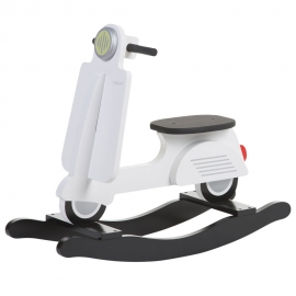 Balansoar Childhome Scooter, MDF Alb ERFCH-CWRSW