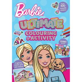 Carte de colorat cu activitati si stickere Barbie Ultimate Colour Alligator AB3356BACAB BBJAB3356BACAB_Initiala