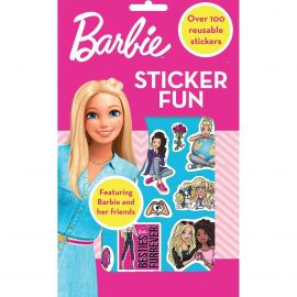 Set 100 stickere reutilizabile Barbie Alligator AB3491BASF BBJAB3491BASF_Initiala