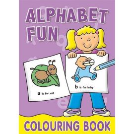 Carte de colorat Early Learning Alphabet Alligator AB2618OMCB12 BBJAB2618OMCB12_Mov