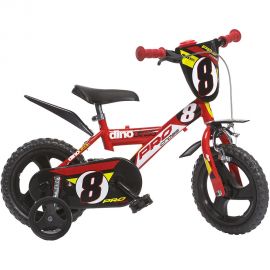 Bicicleta copii Dino Bikes 12' Pro-cross rosu HUBDB-123GLN-06-RE