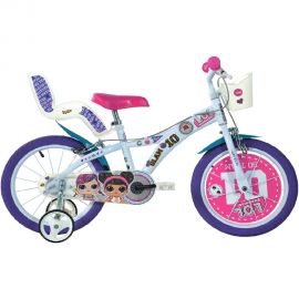 Bicicleta copii Dino Bikes 14' LOL HUBDB-614G-LOL