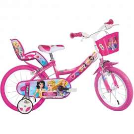 Bicicleta copii Dino Bikes 16' Princess HUBDB-164R-PRI