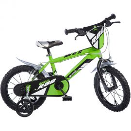 Bicicleta copii Dino Bikes 16' R88 verde HUBDB-416U-R88-GR