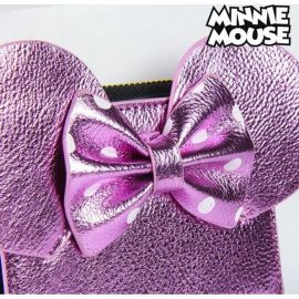 Portmoneu Minnie Mouse Roz metalizat 70688 JUBBG-S0720009